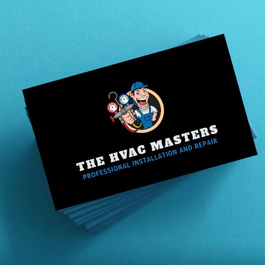 HVAC het Verwarmen het Koelen AC de Hittedienst Visitekaartje