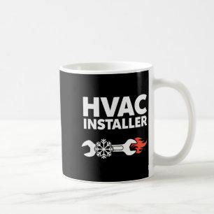 Hvac-installateur grappige Hvac-tech technicus vad Koffiemok