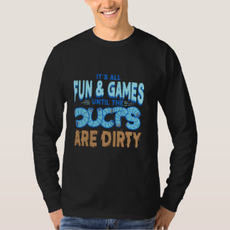 Hvac-installateur Hvac-technicus T-shirt