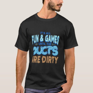 Hvac-installateur Hvac-technicus T-shirt