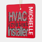 HVAC Installer Extraordinaire CUSTOM Keramisch Ornament (Links)