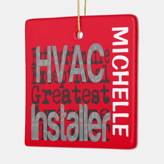 HVAC Installer Extraordinaire CUSTOM Keramisch Ornament (Links)