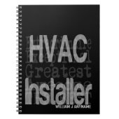 HVAC Installer Extraordinaire CUSTOM Notitieboek (Voorkant)