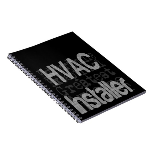 HVAC Installer Extraordinaire Notitieboek (Rechterzijde)