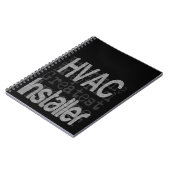 HVAC Installer Extraordinaire Notitieboek (Linkerzijde)