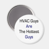 HVAC jongens zijn de heetste jongens Magneet (Voorkant / Achterkant)