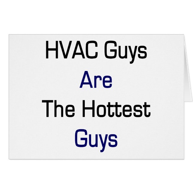 HVAC-jongens zijn de hotste jongens (Voorkant Horizontaal)