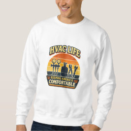 HVAC Leven Houdt Amerika Comfortabel  Trui