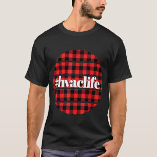 Hvac Leven Mechanisch Ingenieur Hvac Gezel Tech R T-shirt