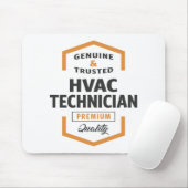 HVAC-Logo-cadeautjes. Muismat (Met muis)