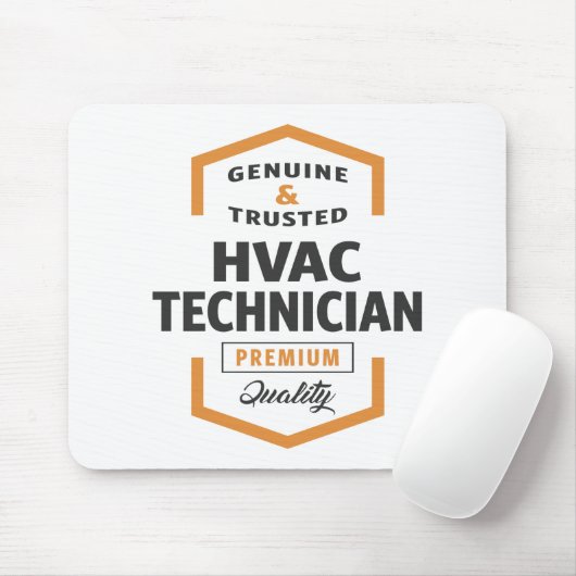 HVAC-Logo-cadeautjes. Muismat (Met muis)