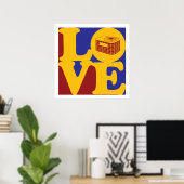 HVAC Love Poster (Thuiskantoor)