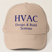 HVAC-, ontwerp- en bouwsystemen Trucker Pet (Voorkant)
