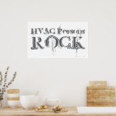 HVAC Persons Rock Poster (Keuken)