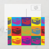 HVAC Pop Art Briefkaart (Voorkant / Achterkant)