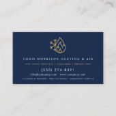 HVAC Repair & Installation QR Code Visitekaartje (Voorkant)
