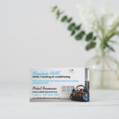 HVAC-reparatie Verwarming Koeling Visitekaartje (Staand voorkant)