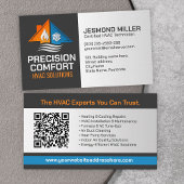 HVAC Services – Verwarming, ventilatie, AC Visitekaartje