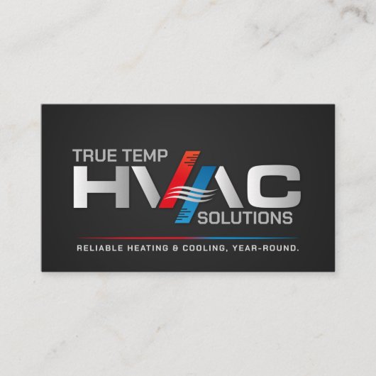 HVAC-services Visitekaartje (Voorkant)