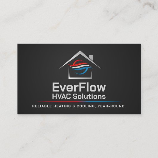 HVAC-services Visitekaartje (Voorkant)