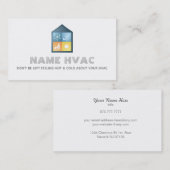 HVAC Slogans Visitekaartjes (Voorkant / Achterkant)