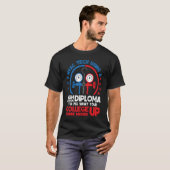 HVAC Tech Distressed Apparel AC Technician T-shirt (Voorkant volledig)