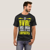 HVAC Tech HVAC Technician  T-shirt (Voorkant volledig)