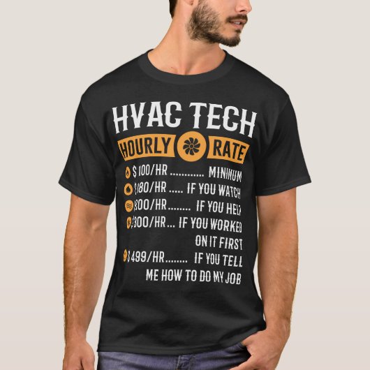 HVAC Tech Thnh T-shirt (Voorkant)