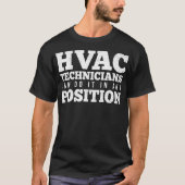 HVAC-technici kunnen het in elk geval doen, grappi T-shirt (Voorkant)