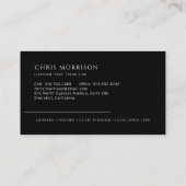 HVAC Technician AC Heating Cooling Heat Visitekaartje (Achterkant)