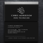 HVAC Technician AC Heating Cooling Heat Visitekaartje