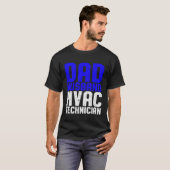 HVAC Technician Dad HVAC Tech T-shirt (Voorkant volledig)