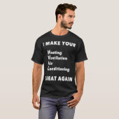 HVAC Technician - Grappige geschenken voor HVAC Te T-shirt (Voorkant volledig)