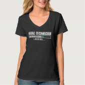 HVAC Technician Loading T-shirt (Voorkant)