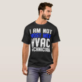 HVAC Technician Meeste Mannen Grappige HVAC Tech T-shirt (Voorkant volledig)