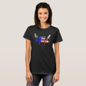 HVAC Technician USA Flag   HVAC Tech T-shirt (Voorkant volledig)