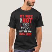 Hvac Technicians Heating Ventilation Air Condition T-shirt (Voorkant)
