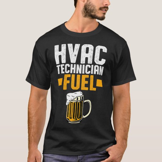HVAC Technicus Bier Grappige HVAC Tech _1 T-shirt (Voorkant)