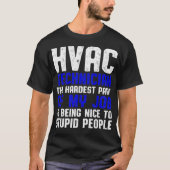 HVAC-technicus Deel Funny HVAC Tech _1 T-shirt (Voorkant)