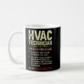 HVAC-technicus Definitie HVAC-techniek Ad Koffiemok (Links)