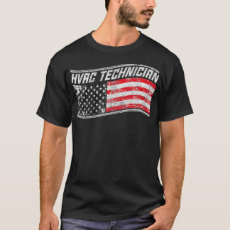 HVAC-technicus die grappige HVAC-technologie instr T-shirt
