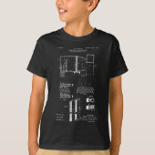 HVAC-technicus Funny first Air Condition Patent p T-shirt (Voorkant)