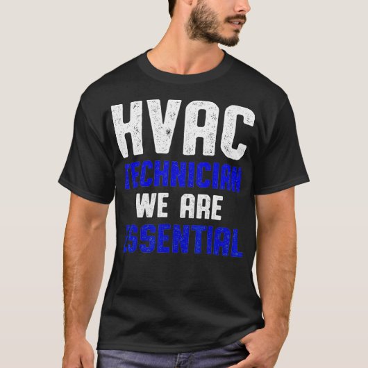 HVAC-technicus Funny HVAC Tech T-shirt (Voorkant)