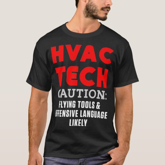 HVAC Technicus Grappige HVAC Tech Premium _51 T-shirt (Voorkant)