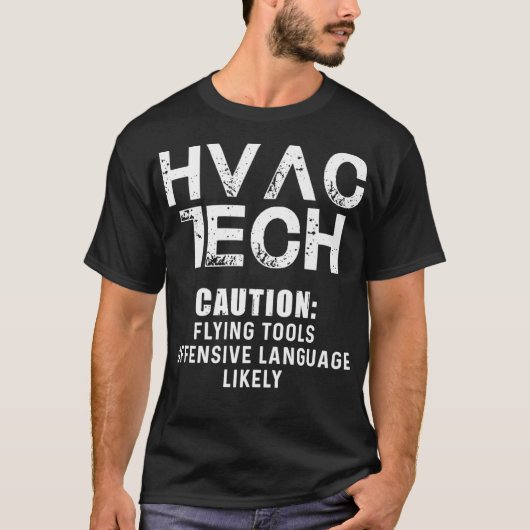 HVAC Technicus Grappige HVAC Tech Premium _71 T-shirt (Voorkant)