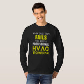 HVAC-technicus HVAC Tech 16 T-shirt (Voorkant volledig)
