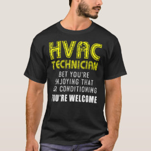 Hvac-technicus Hvac Tech 2 T-shirt