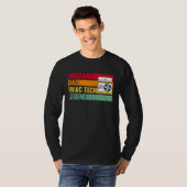 HVAC-technicus HVAC-tech Man Vader HVAC-tech Le T-shirt (Voorkant volledig)
