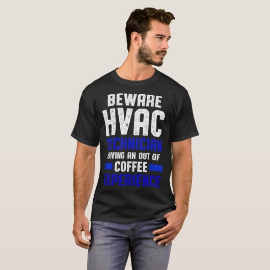 HVAC Technicus Koffie Grappige HVAC Tech Pullover  (Voorkant volledig)