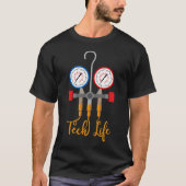 Hvac-technicus - Leven Funny T-shirt (Voorkant)